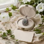 Victorian Secret Garden Locket Necklace
