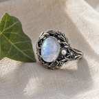 Moonstone Goddess Ring