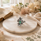 Emerald Ivy Ring